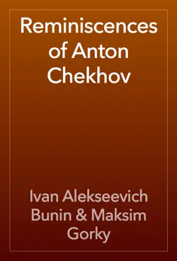 reminiscences of anton chekhov book cover image