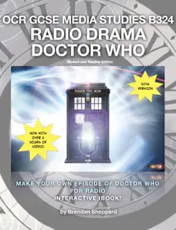 ocr gcse media studies - b324 radio drama doctor who book cover image