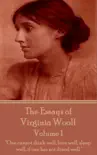 The Essays of Virginia Woolf Vol I synopsis, comments