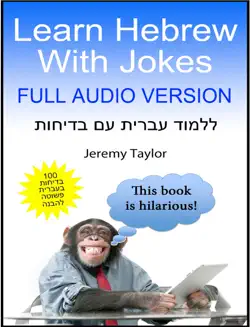 learn hebrew with jokes - audio version book cover image