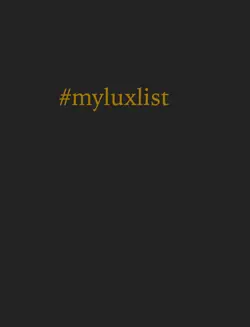 #myluxlist book cover image