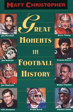 great moments in football history book cover image