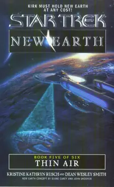 star trek: new earth, book 5: thin air book cover image