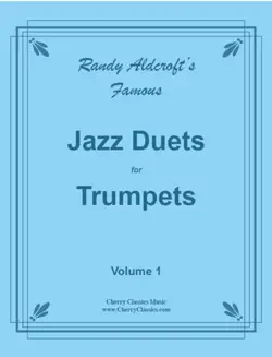 famous jazz duets for trumpet volume 1 by randy aldcroft book cover image