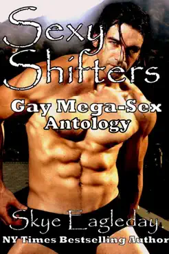 sexy shifters gay mega-sex anthology book cover image