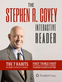 the stephen r. covey interactive reader book cover image