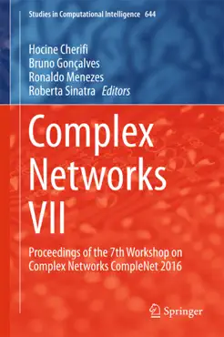 complex networks vii book cover image