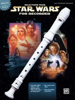 selections from star wars for recorder book cover image