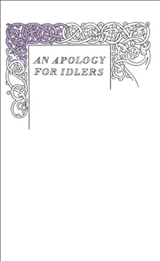 an apology for idlers imagen de la portada del libro