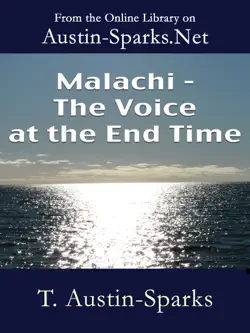 malachi - the voice at the end time book cover image