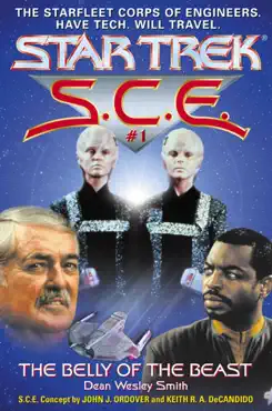 star trek: s.c.e.: the belly of the beast book cover image