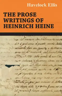 the prose writings of heinrich heine book cover image