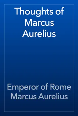 thoughts of marcus aurelius book cover image