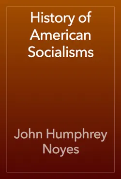 history of american socialisms book cover image