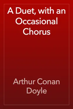 a duet, with an occasional chorus book cover image