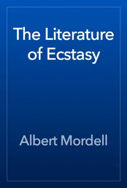 the literature of ecstasy book cover image