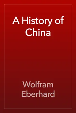 a history of china book cover image