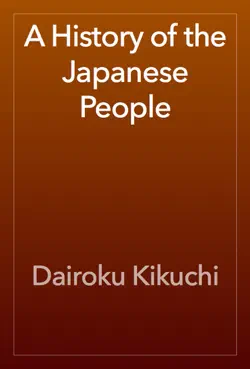 a history of the japanese people imagen de la portada del libro