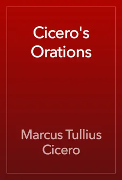 cicero's orations book cover image