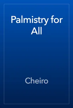palmistry for all book cover image