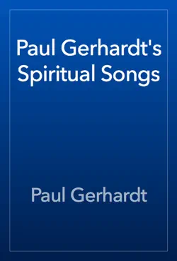 paul gerhardt's spiritual songs book cover image