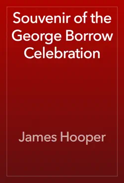 souvenir of the george borrow celebration book cover image