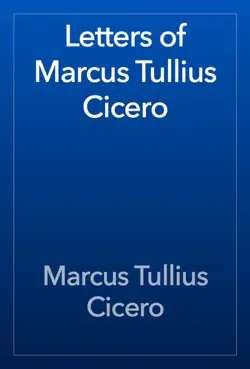 letters of marcus tullius cicero book cover image