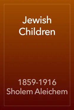 jewish children imagen de la portada del libro