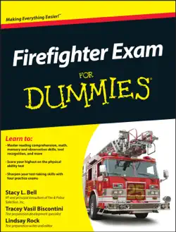 firefighter exam for dummies book cover image