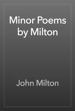 minor poems by milton book cover image