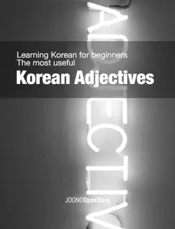 korean adjectives book cover image