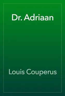 dr. adriaan book cover image