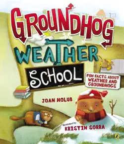 groundhog weather school book cover image