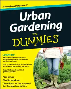 urban gardening for dummies book cover image