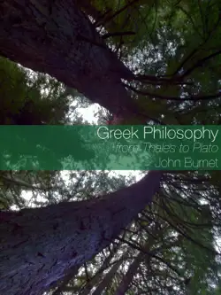 greek philosophy book cover image