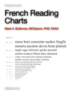 french reading charts book cover image