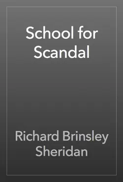 school for scandal book cover image