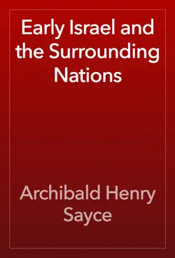 early israel and the surrounding nations book cover image