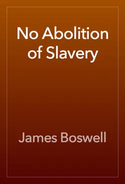no abolition of slavery book cover image
