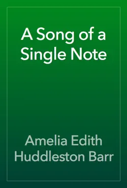 a song of a single note book cover image