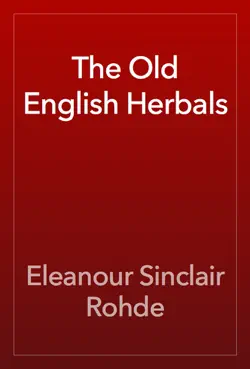 the old english herbals book cover image
