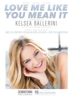 love me like you mean it sheet music book cover image