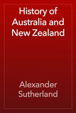history of australia and new zealand book cover image