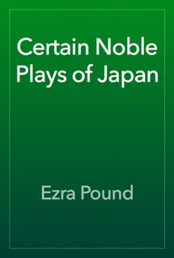 certain noble plays of japan book cover image
