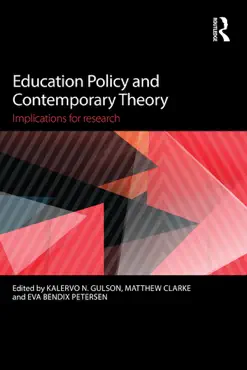 education policy and contemporary theory book cover image
