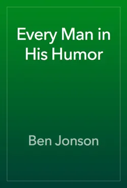 every man in his humor book cover image