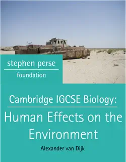 cambridge igcse biology: human effects on the environment book cover image