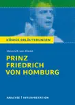 Prinz Friedrich von Homburg von Heinrich von Kleist. synopsis, comments