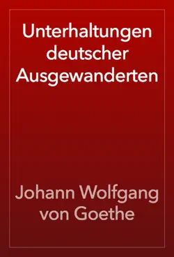 unterhaltungen deutscher ausgewanderten imagen de la portada del libro