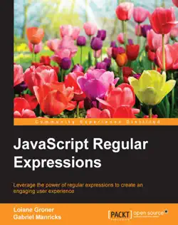 javascript regular expressions book cover image
